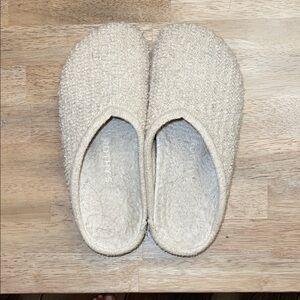 Rothy's Cream Cozy Clogs